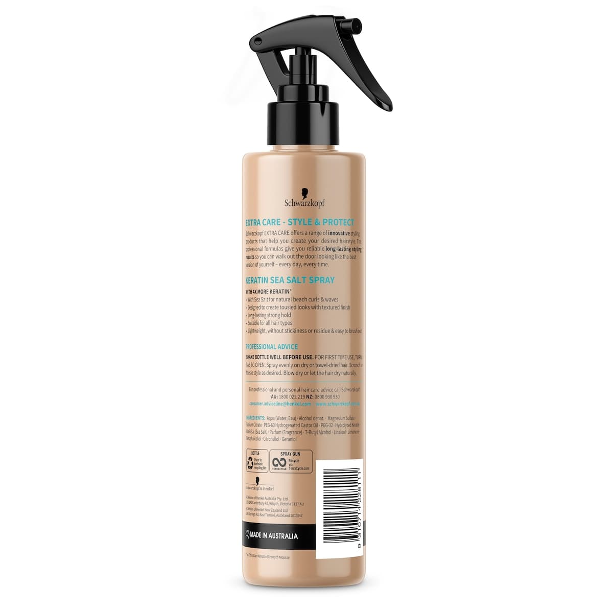 Thumbnail Schwarzkopf Extra Care Keratin Sea Salt Spray 250Ml