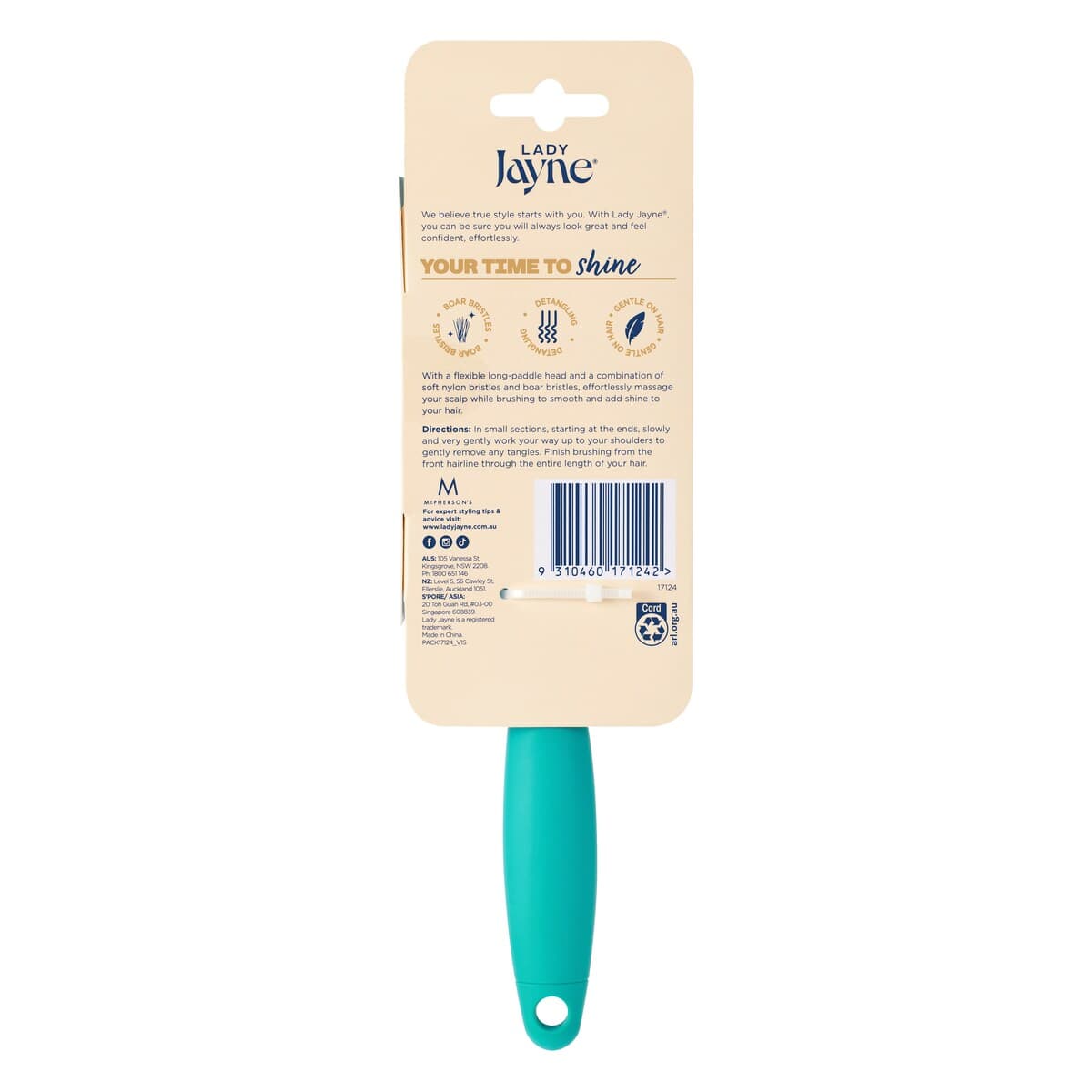 Thumbnail Lady Jayne Flexi-Shine Detangling Brush