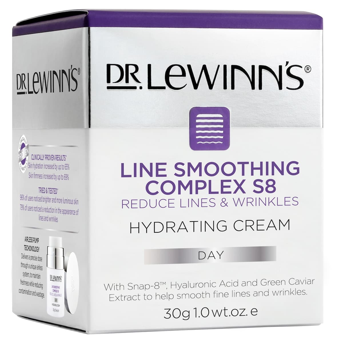 Thumbnail Dr Lewinns Line Smoothing Complex S8 Hydrating Day Cream 30G