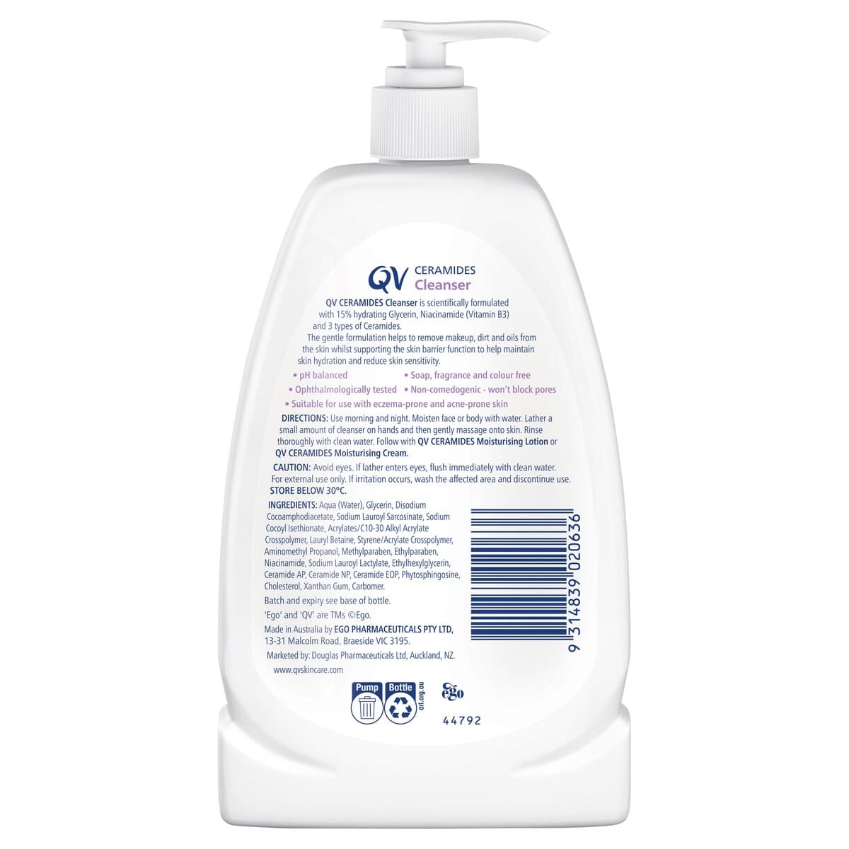 Thumbnail Ego Qv Ceramides Cleanser 350G