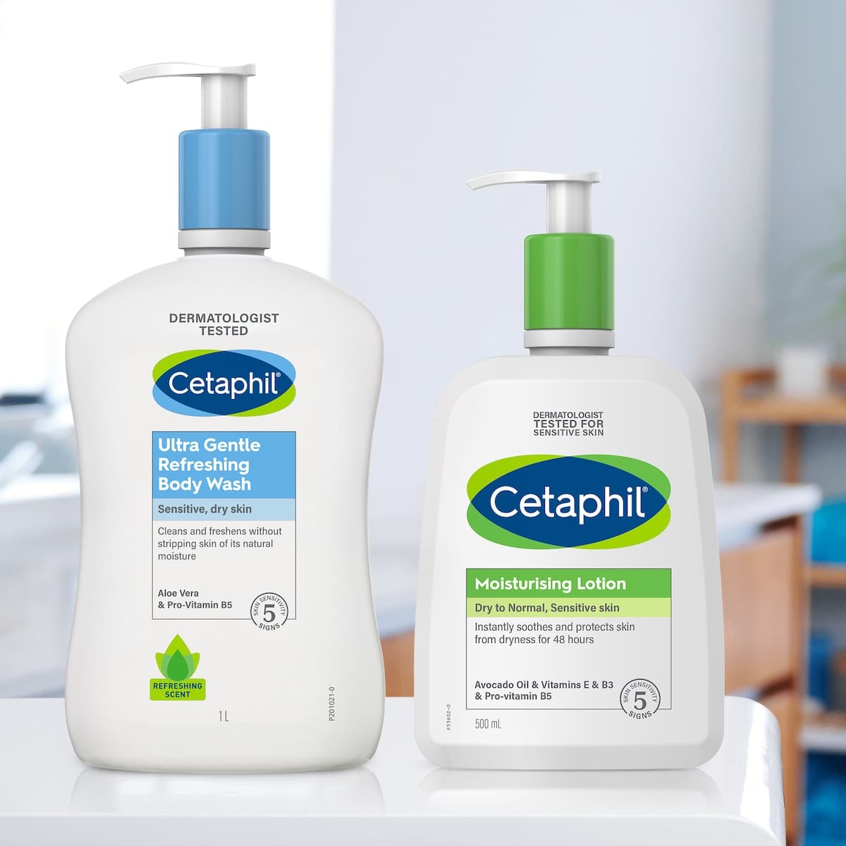 Thumbnail Cetaphil Ultra Gentle Body Wash Refreshing Scent 1 Litre