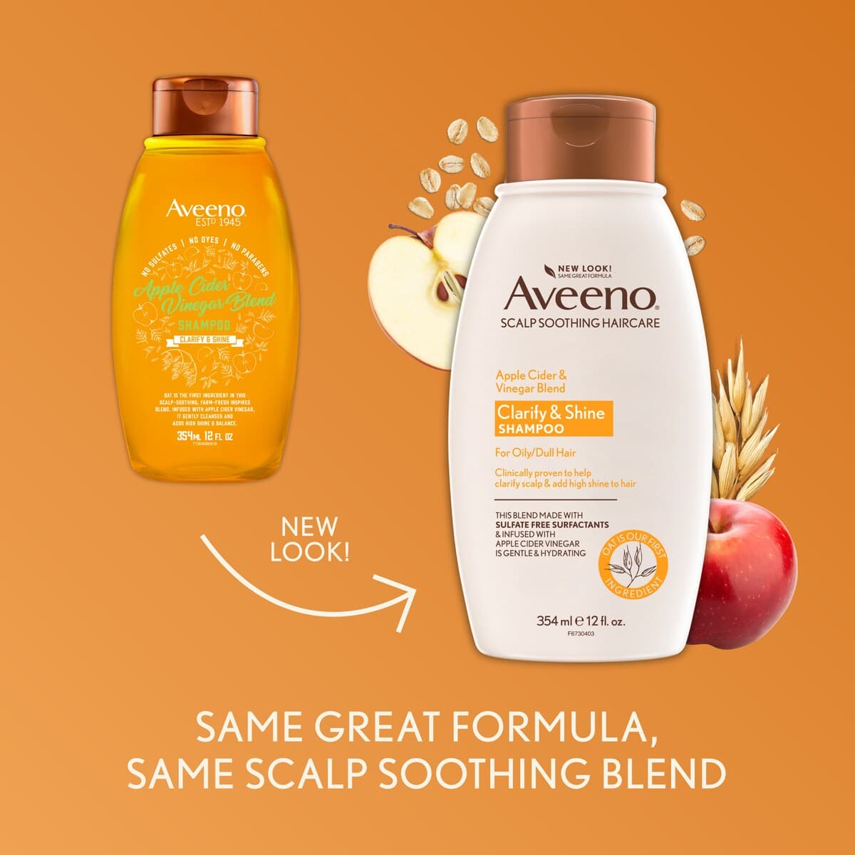 Thumbnail Aveeno Apple Cider Vinegar Shampoo 354Ml