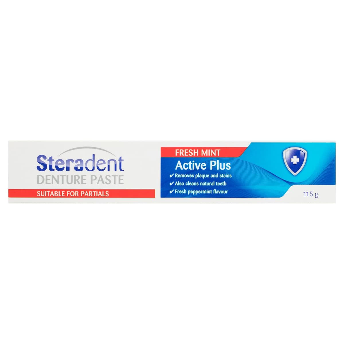 Thumbnail Steradent Active Plus Denture Paste Fresh Mint 115G