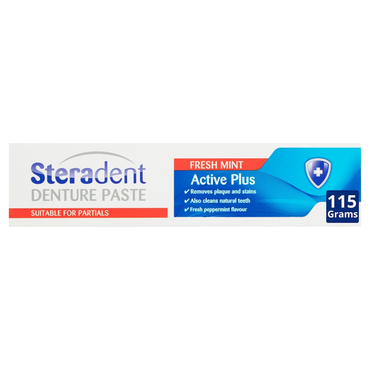 Thumbnail Steradent Active Plus Denture Paste Fresh Mint 115G