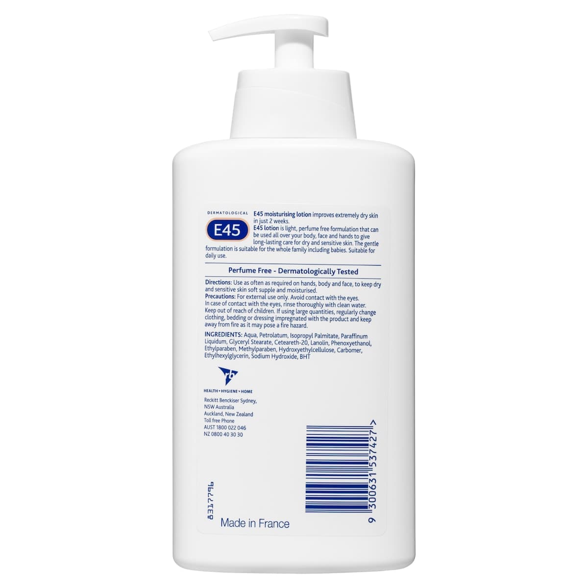 Thumbnail E45 Dermatological Moisturising Lotion 500Ml