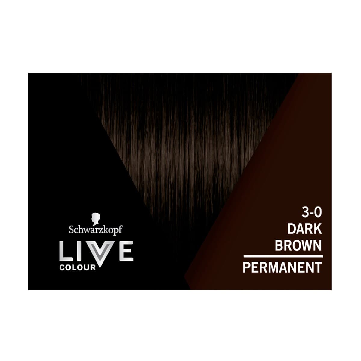 Thumbnail Schwarzkopf Live Colour Permanent Baseline 3.0 Dark Brown