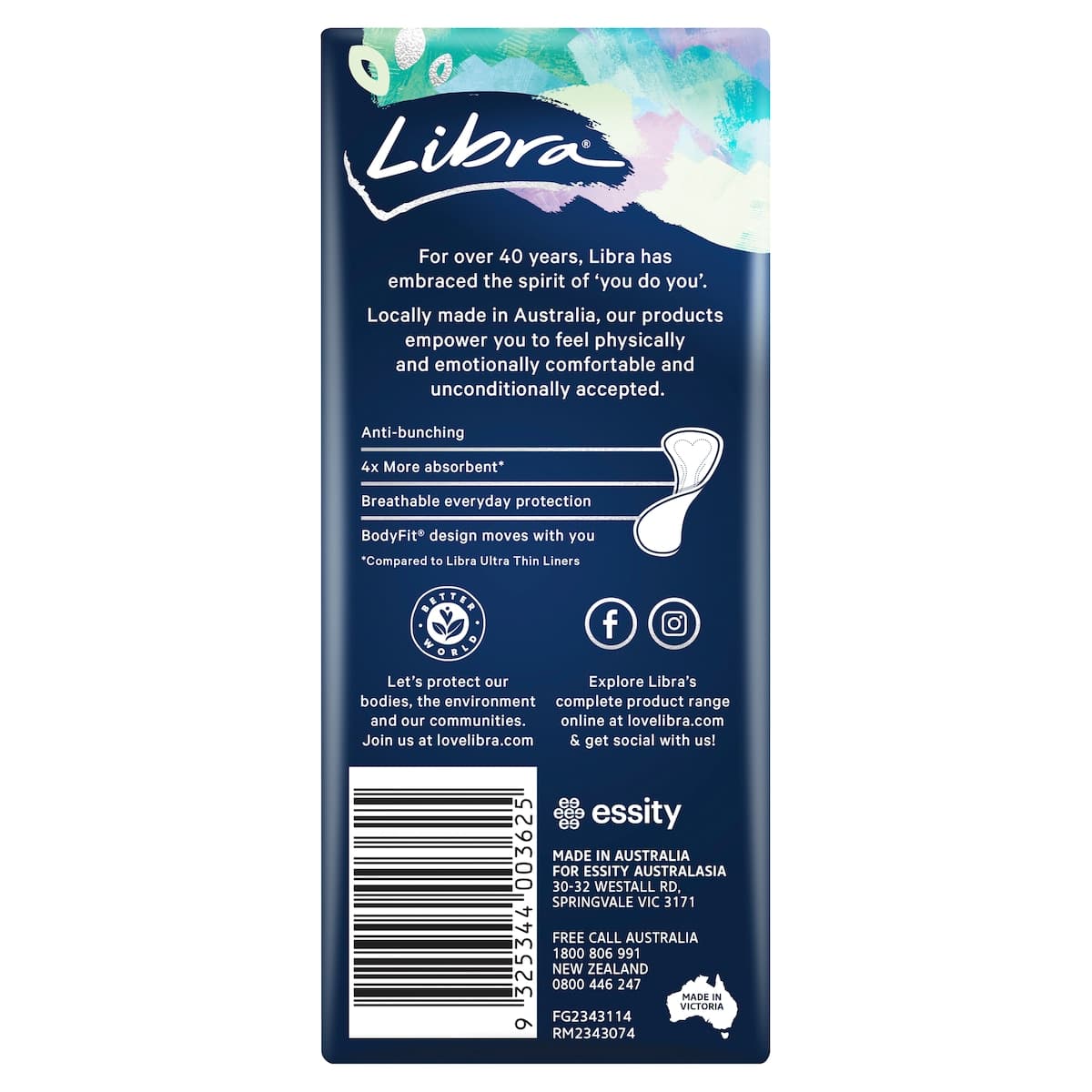 Thumbnail Libra Extra Protect Liner 50 Pack