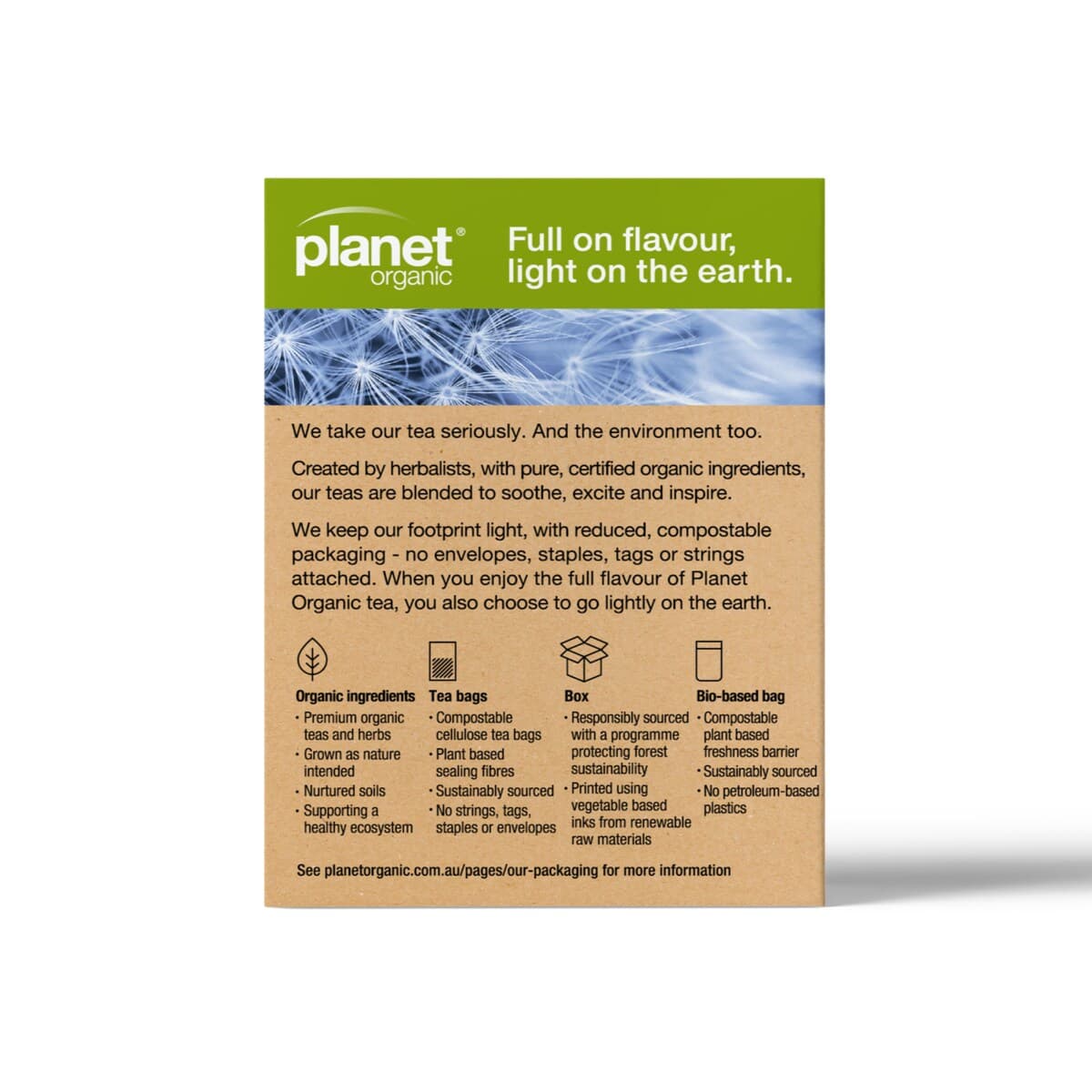 Thumbnail Planet Organic Detox Herbal Tea 25 Tea Bags