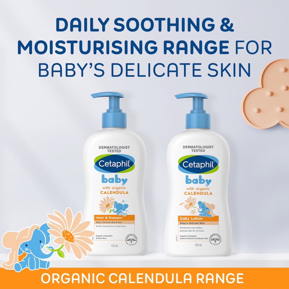 Thumbnail Cetaphil Baby Calendula Daily Lotion 400Ml