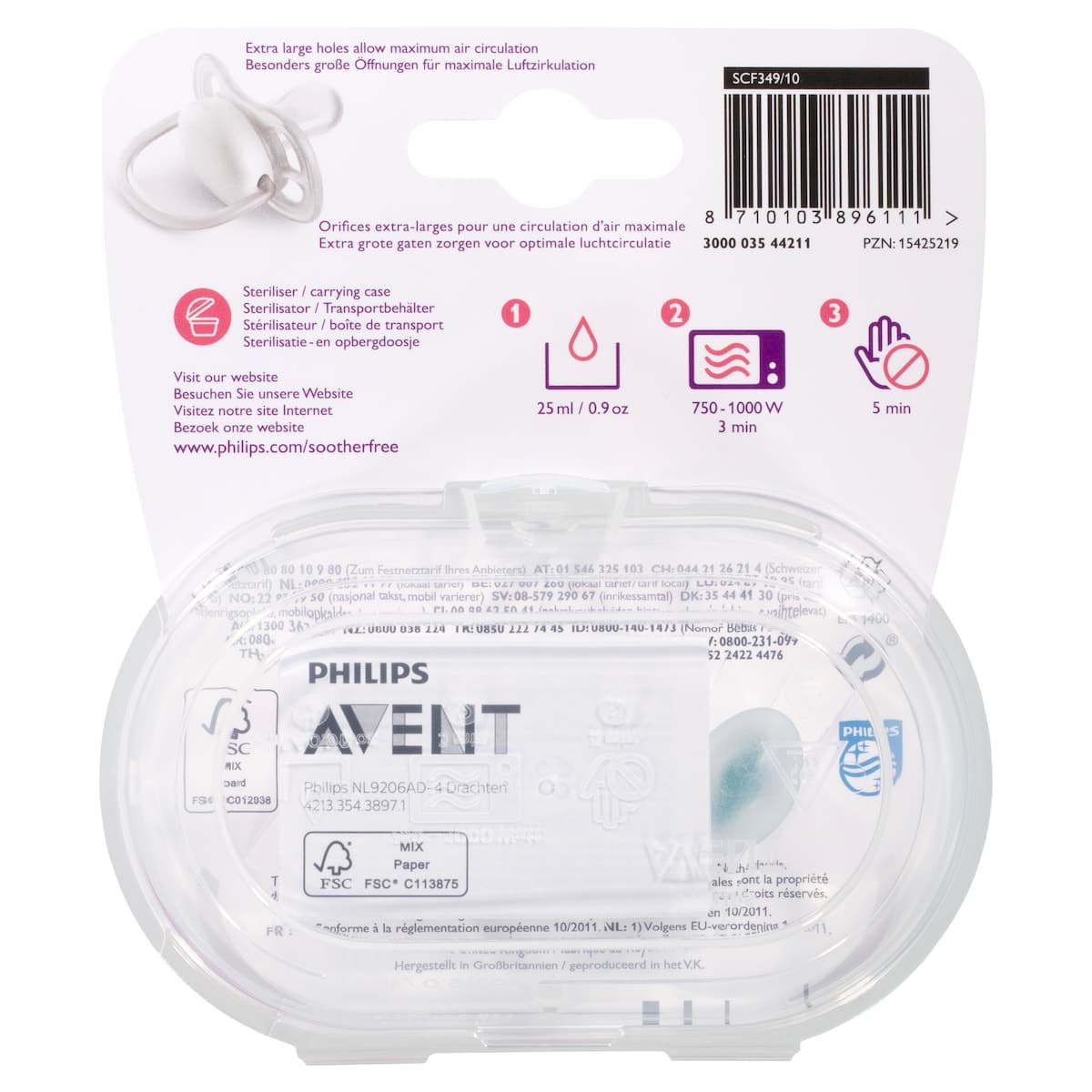 Thumbnail Avent Ultra Air Soothers 18 Months+ 2 Pack (Colours Selected At Random)