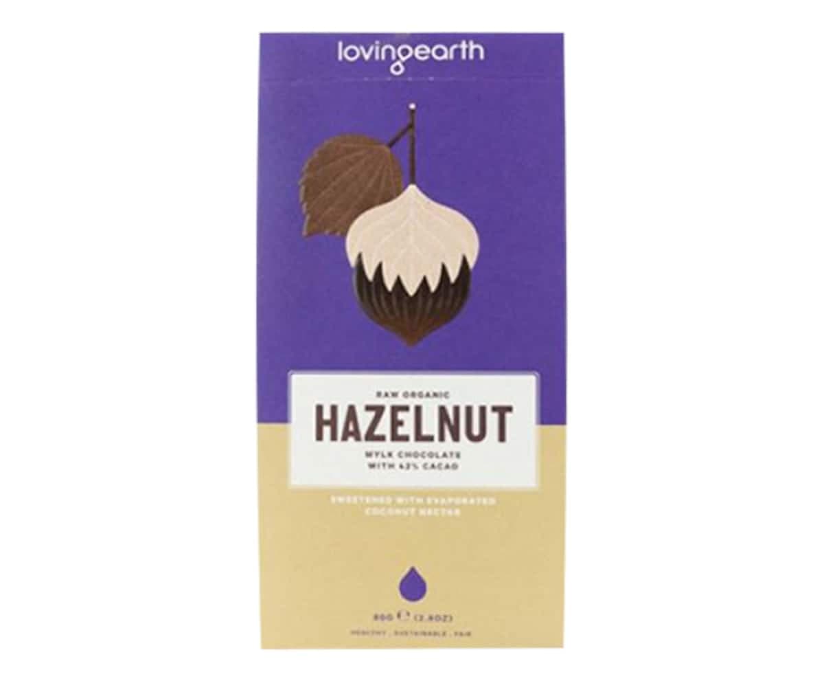 Loving Earth Hazelnut Mylk Chocolate 80G