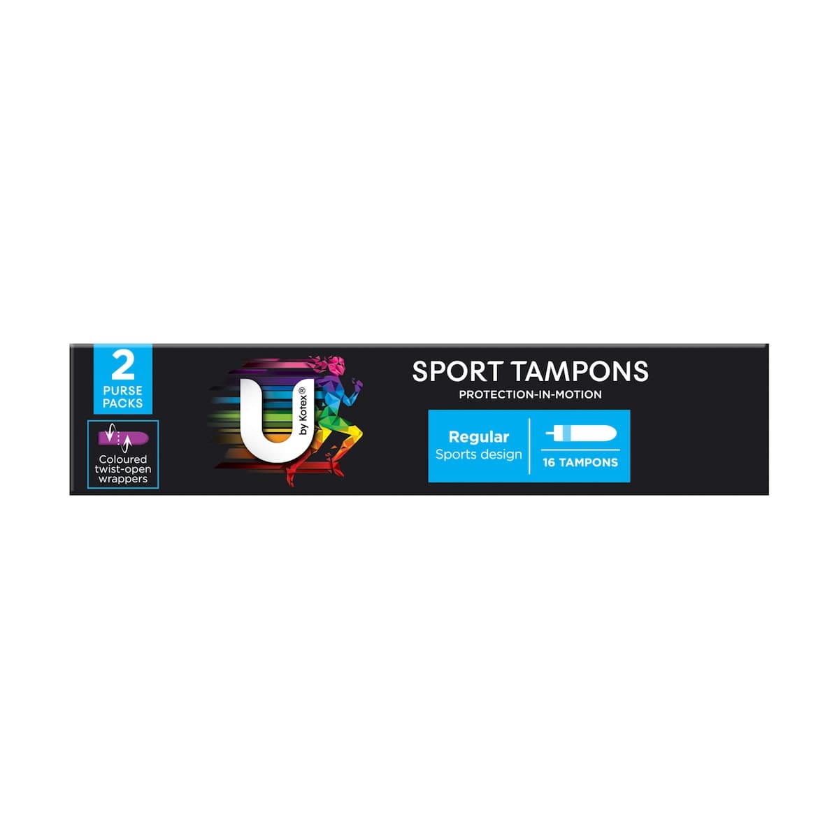 Thumbnail U By Kotex Sport Regular Tampon 16 Pack