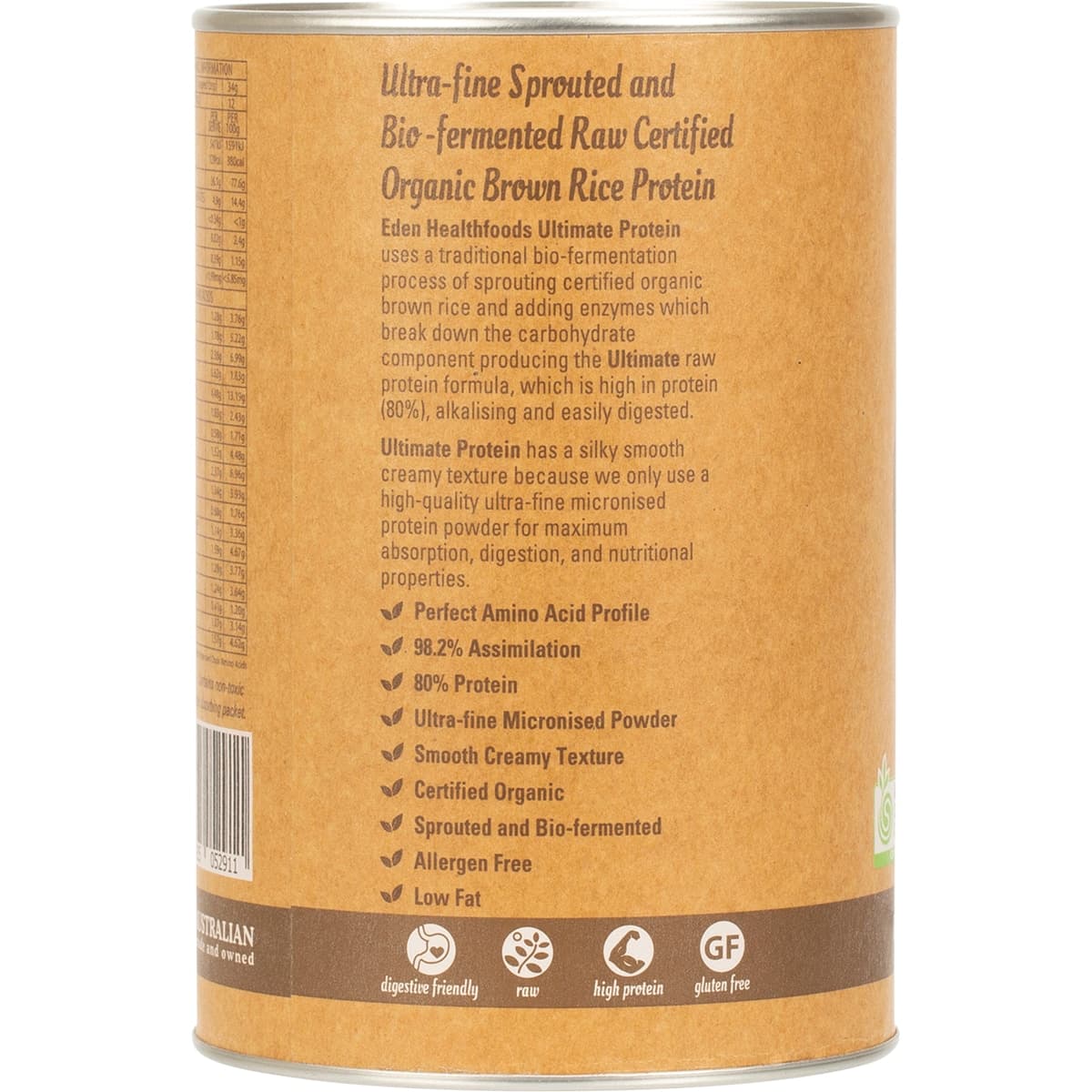 Thumbnail Eden Healthfoods Ultimate Vegan Protein Chocolate 400G