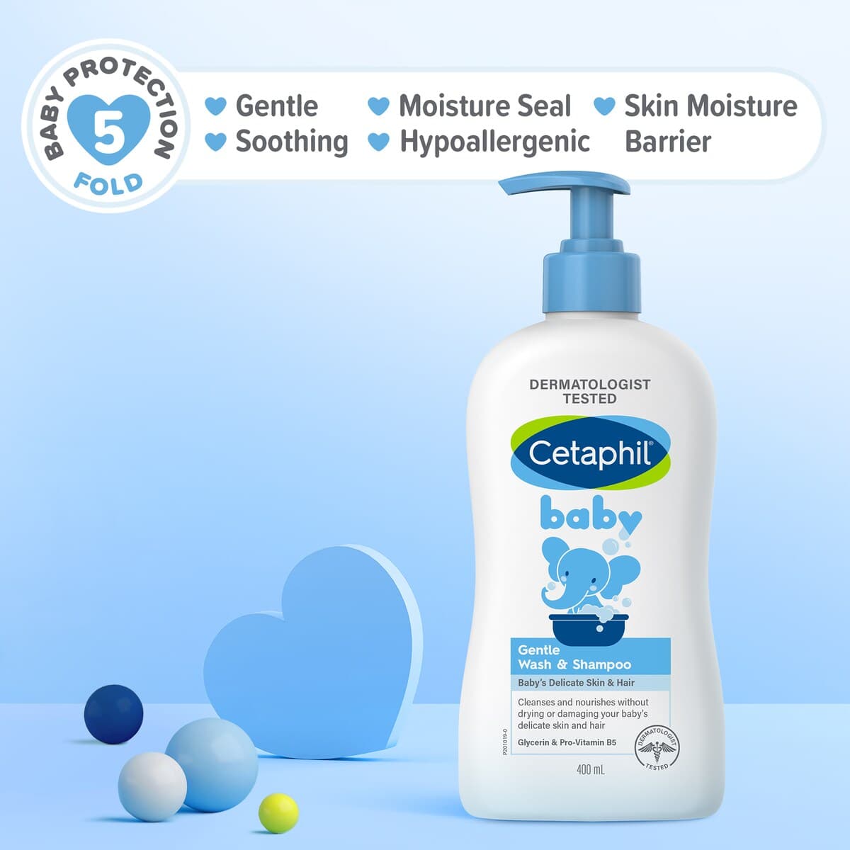 Thumbnail Cetaphil Baby Gentle Wash & Shampoo 400Ml