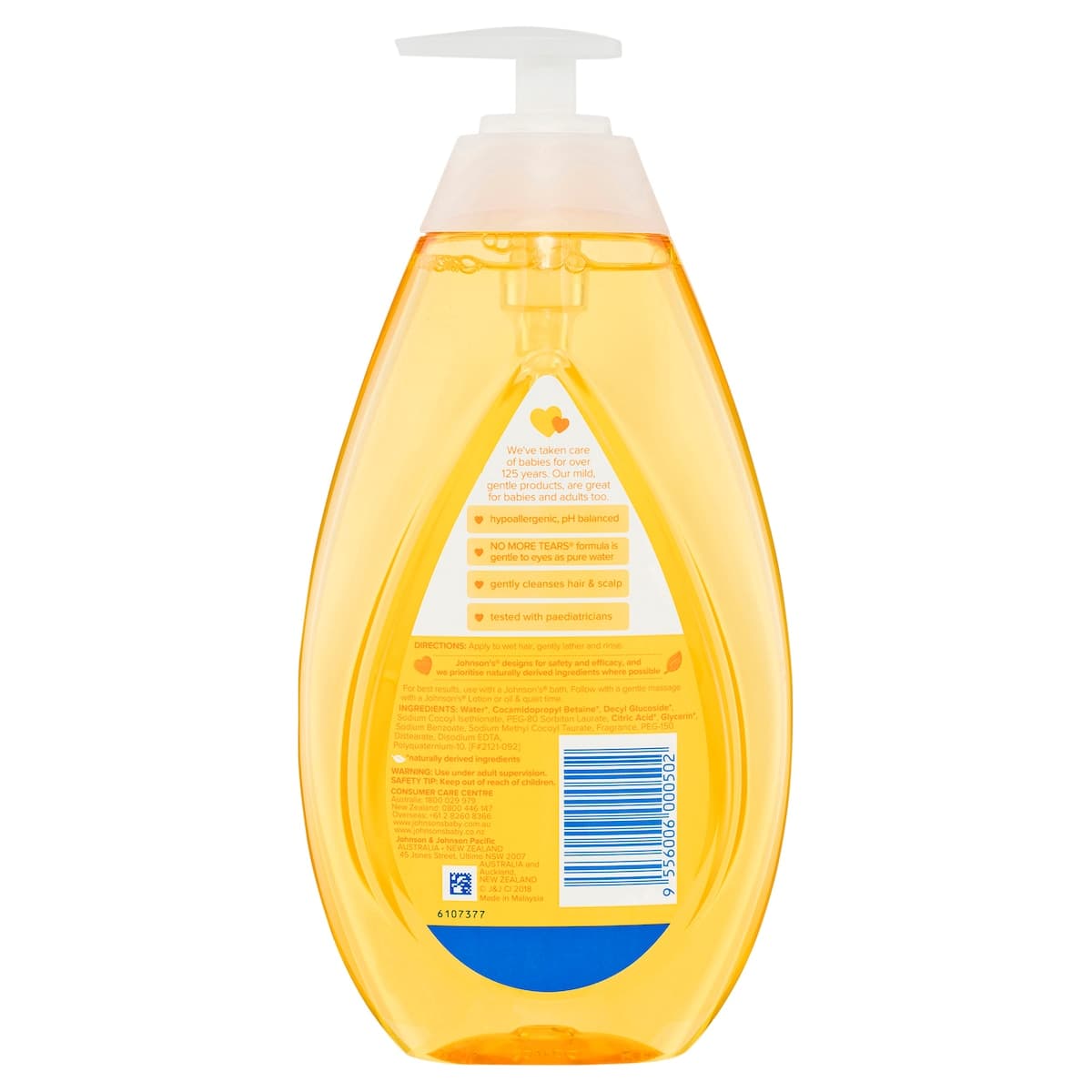 Thumbnail Johnsons Baby Shampoo Gentle 800Ml