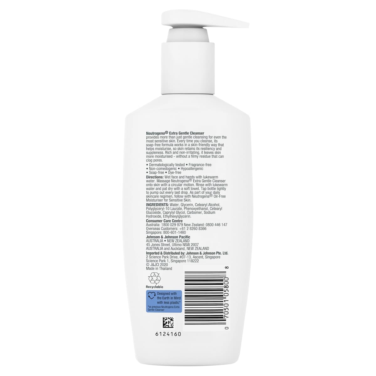 Thumbnail Neutrogena Extra Gentle Cleanser Fragrance Free 200Ml