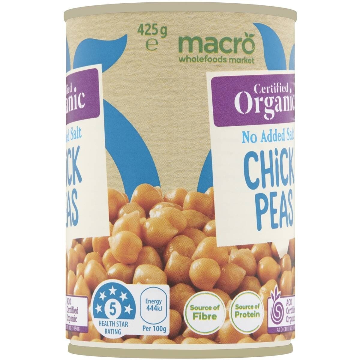 Thumbnail Macro Organic Chick Peas 425G