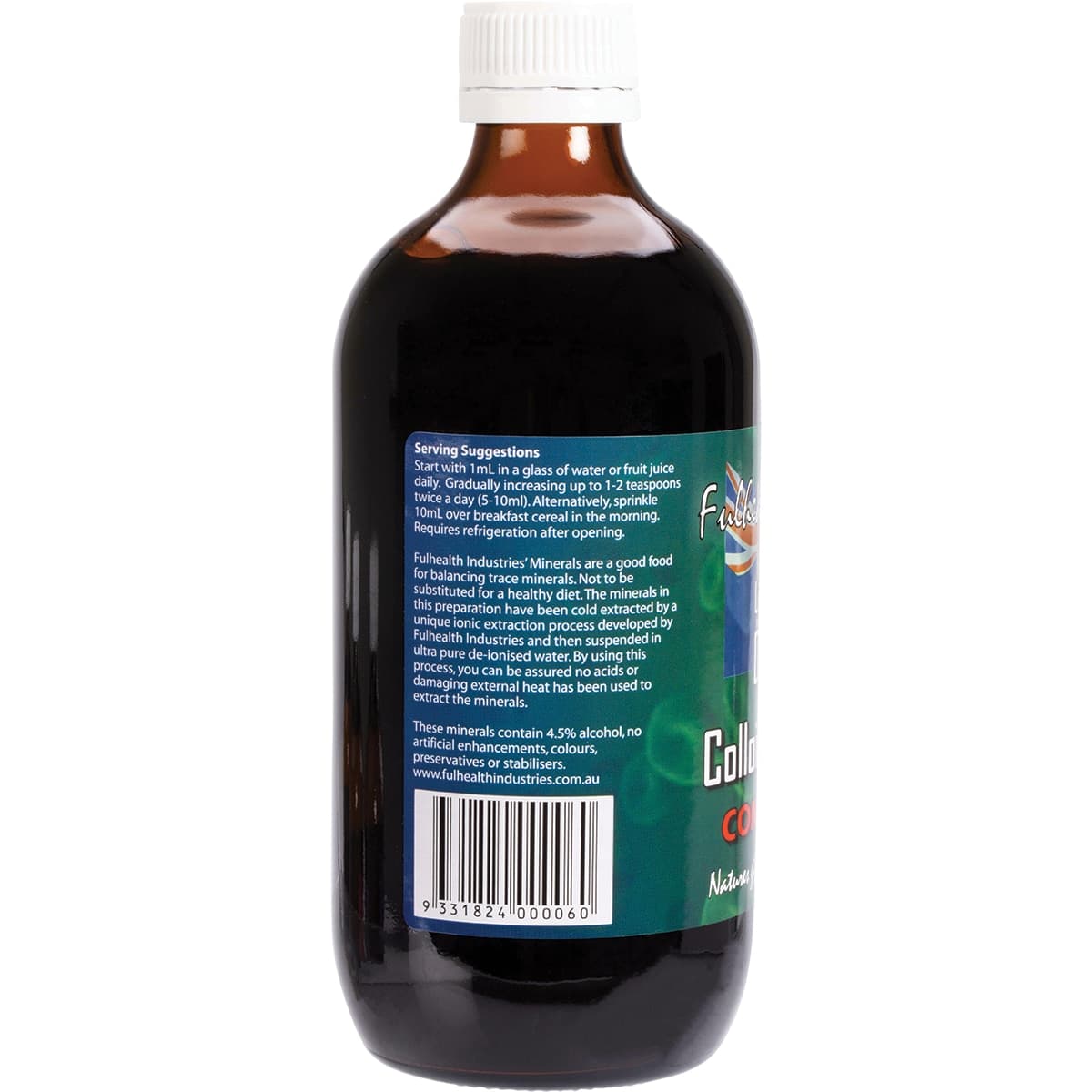 Thumbnail Fulhealth Industries Organic Colloidal Minerals 500Ml