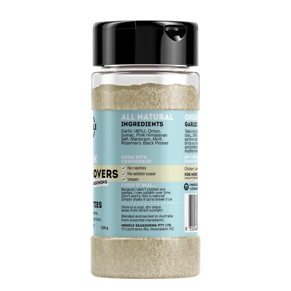 Thumbnail Mingle Seasoning Greek Garlic Lovers 120G