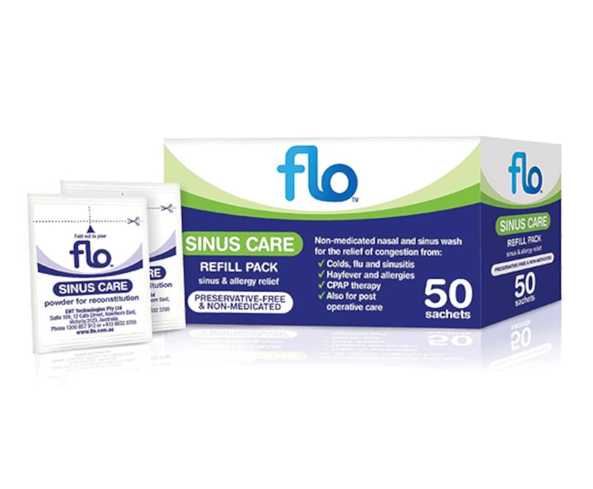 Flo Sinus Care Refill Pack 50 Sachets