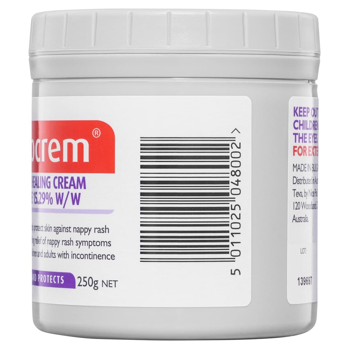 Thumbnail Sudocrem Healing Cream For Nappy Rash 250G