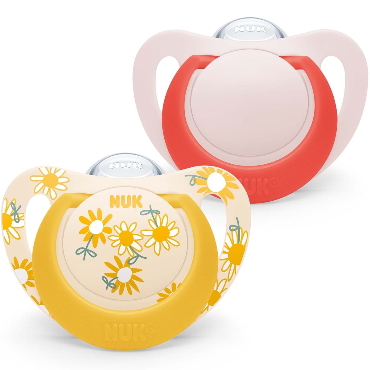 Nuk Star Silicone Soother Girl - 6-18 Months