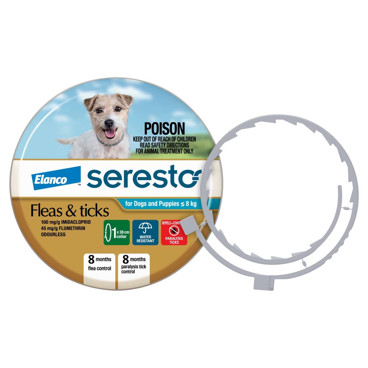 Thumbnail Seresto Flea & Tick Dog Collar Small 1 Pack