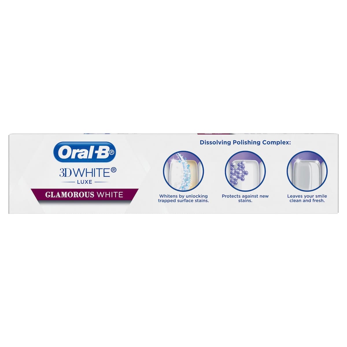 Thumbnail Oral B Toothpaste 3D White Luxe Glamorous White Paste 95G