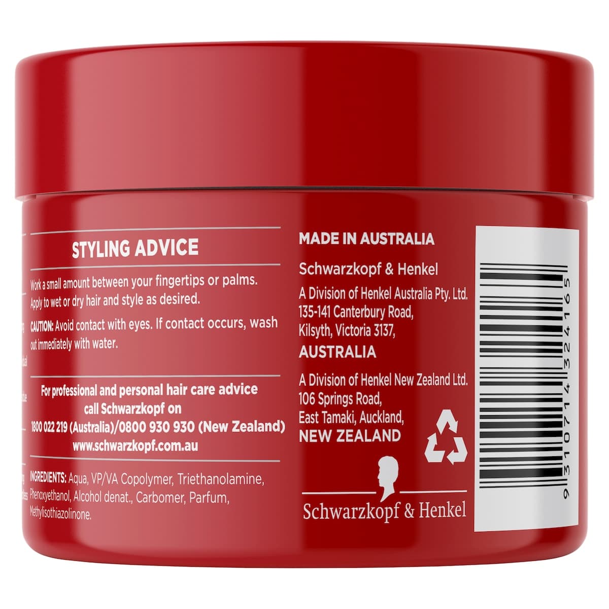 Thumbnail Taft Styling Gel Extra Strong Hold 250G