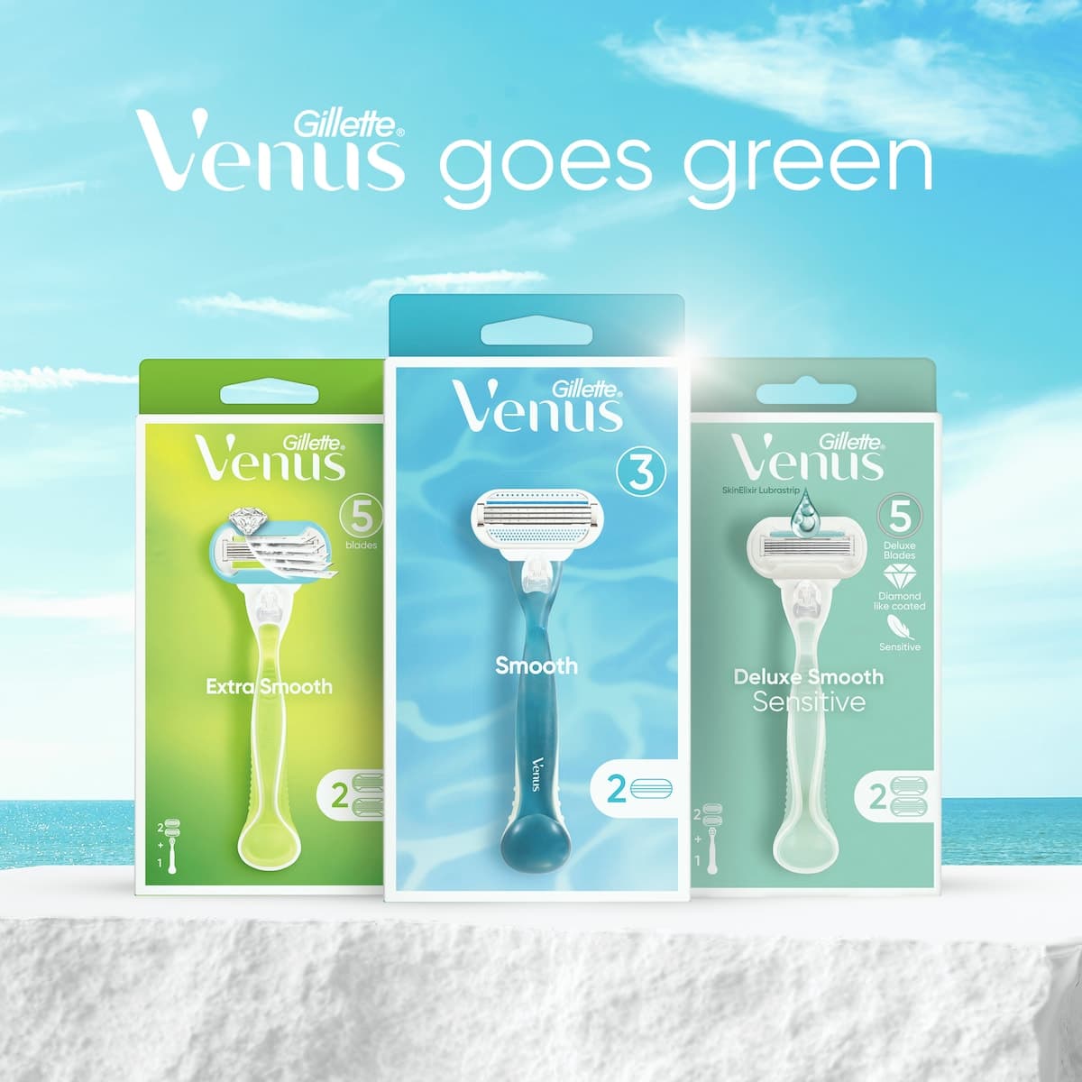 Thumbnail Gillette Venus Extra Smooth Razor Replacement Cartridges 4 Pack