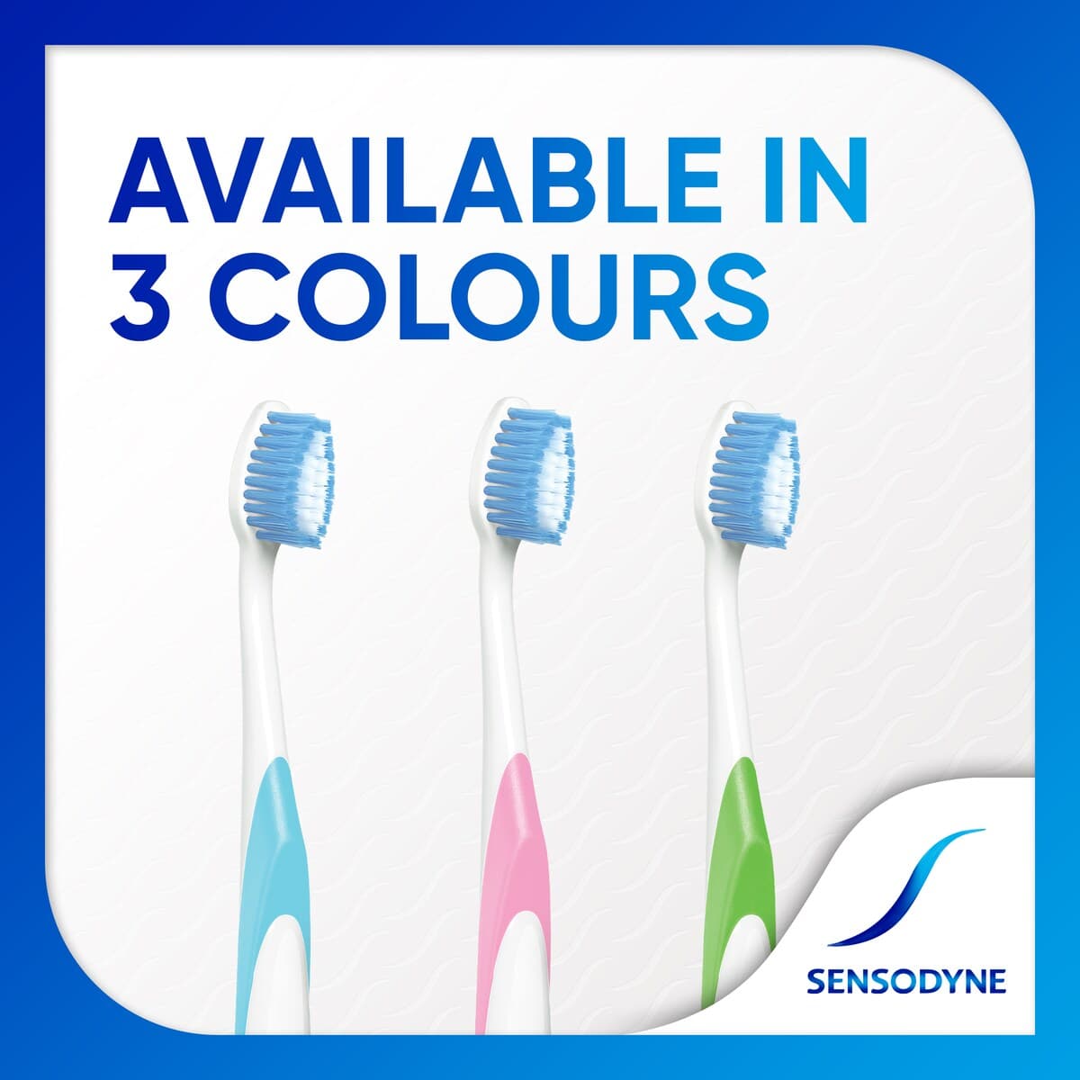 Thumbnail Sensodyne Daily Care Soft Toothbrush For Sensitive Teeth 3 Brushes