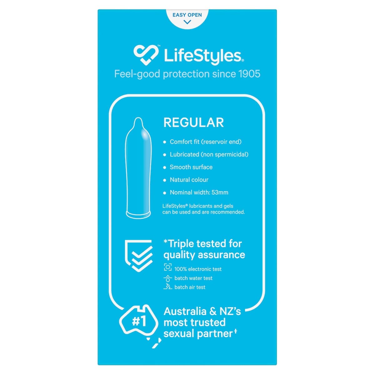 Thumbnail Lifestyles Regular 10 Condoms