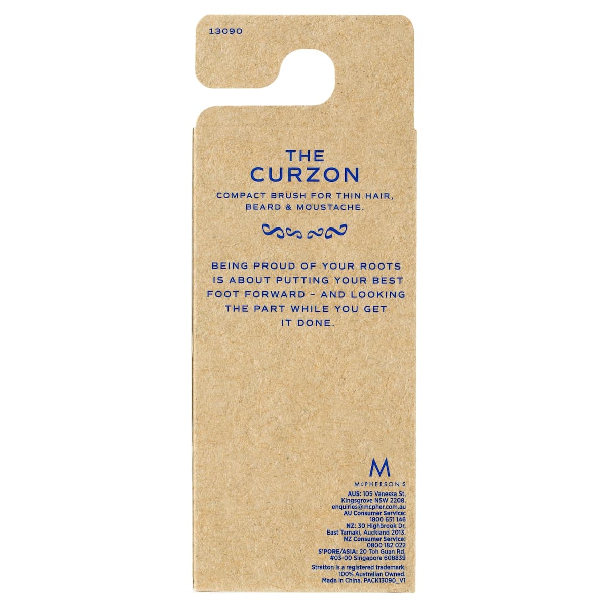 Thumbnail Stratton The Curzon Compact Beard Brush