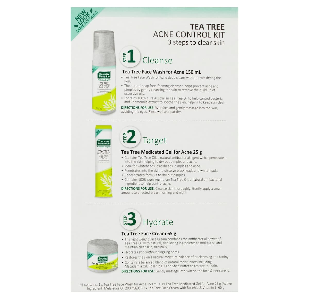 Thumbnail Thursday Plantation Tea Tree Clear Skin & Acne Control Kit