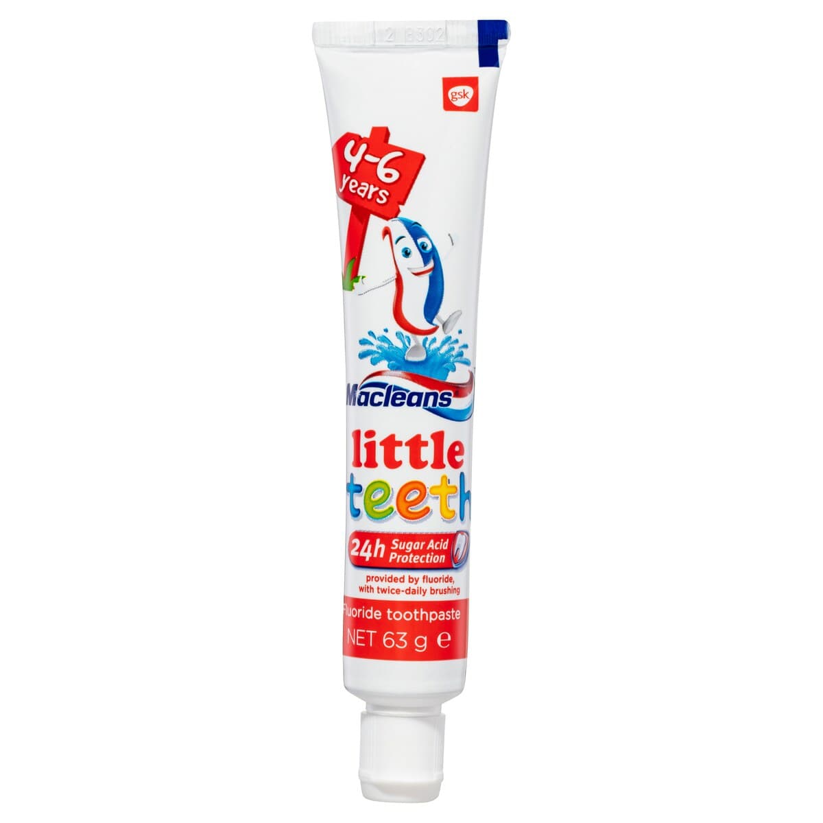 Thumbnail Macleans Little Teeth Toothpaste 4 - 6 Years 63G