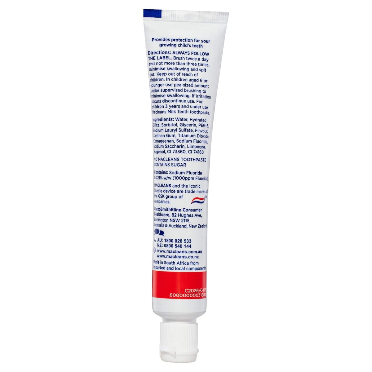 Thumbnail Macleans Little Teeth Toothpaste 4 - 6 Years 63G