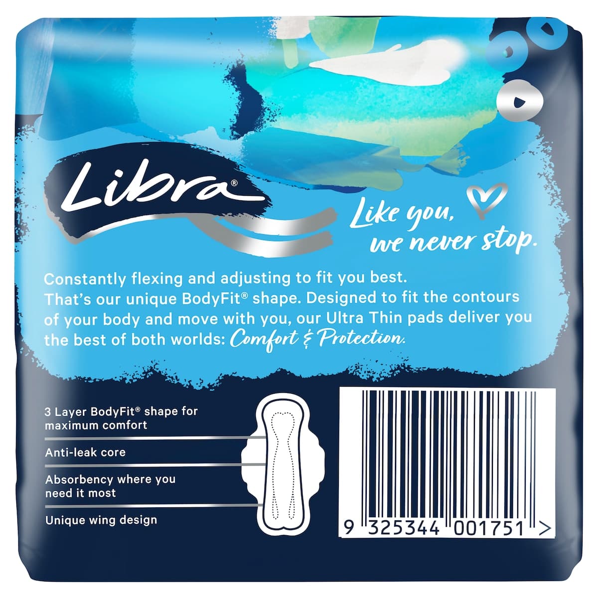 Thumbnail Libra Ultra Thin Regular Pads With Wings 14 Pack