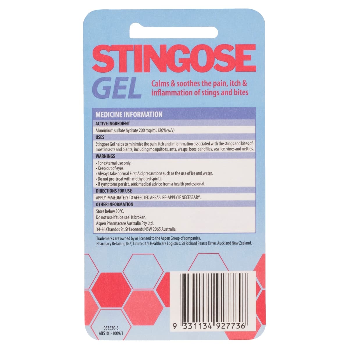 Thumbnail Stingose Gel 25G