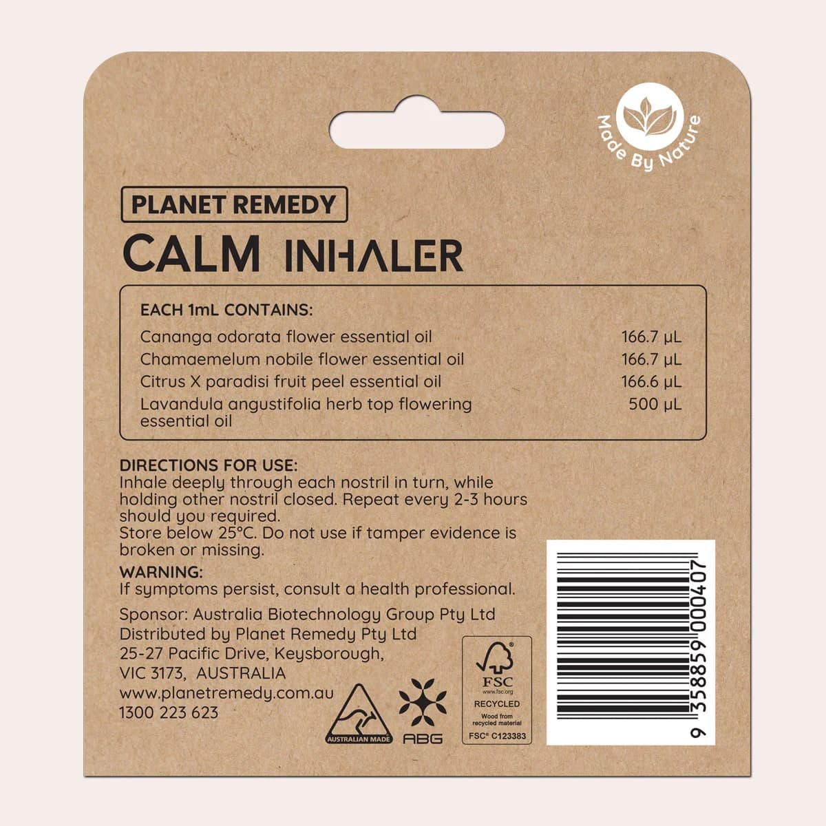 Thumbnail Planet Remedy Calm Inhaler 1Ml