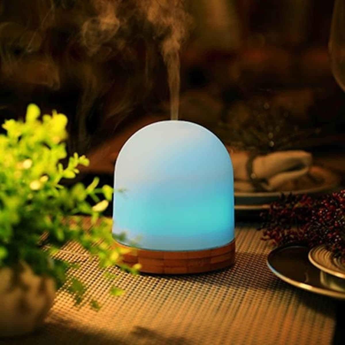 Gloware Alcyon Diffuser Sol Glass & Bamboo 120Ml