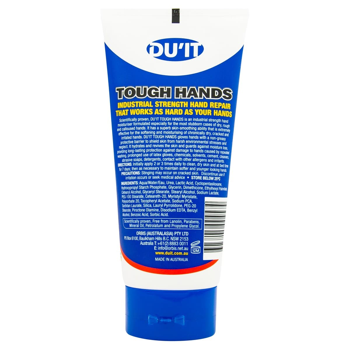 Thumbnail Duit Tough Hands Intensive Skin Repair Fragrance Free 150G