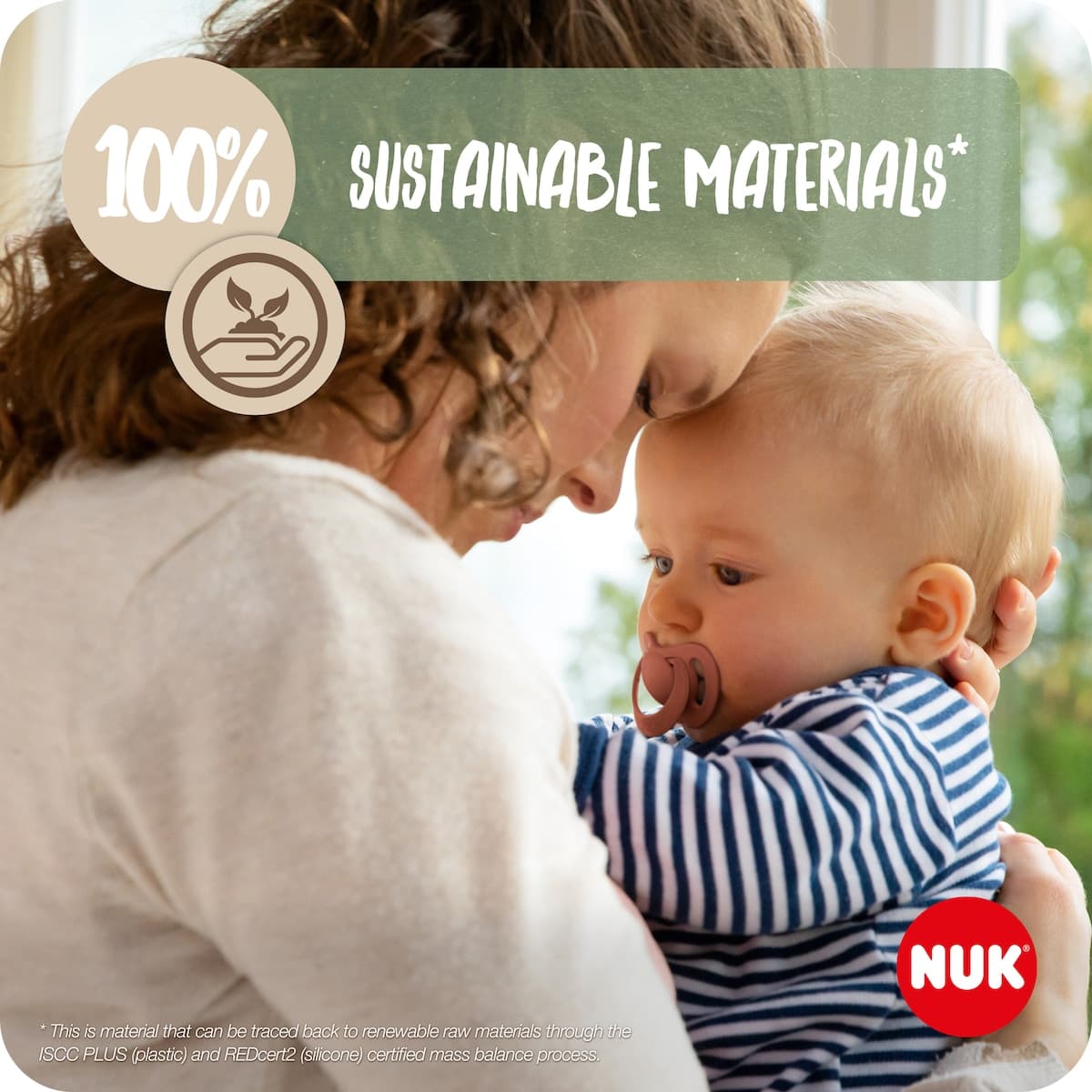 Thumbnail Nuk For Nature Silicone Soother 18-36 Months 2 Pk