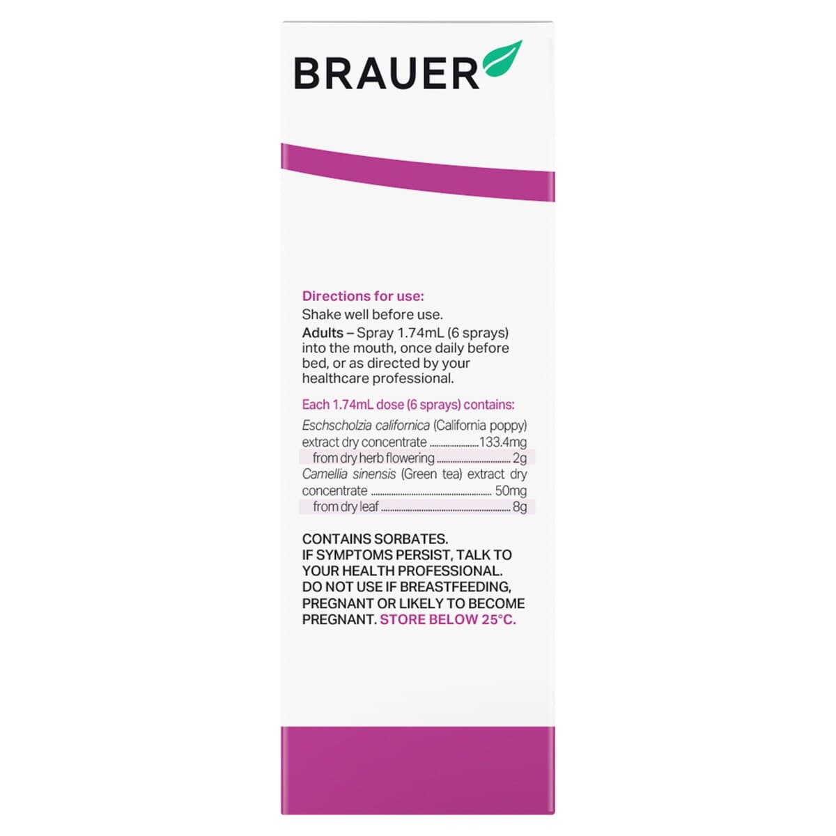 Thumbnail Brauer Sleep Easy Oral Spray 50ml