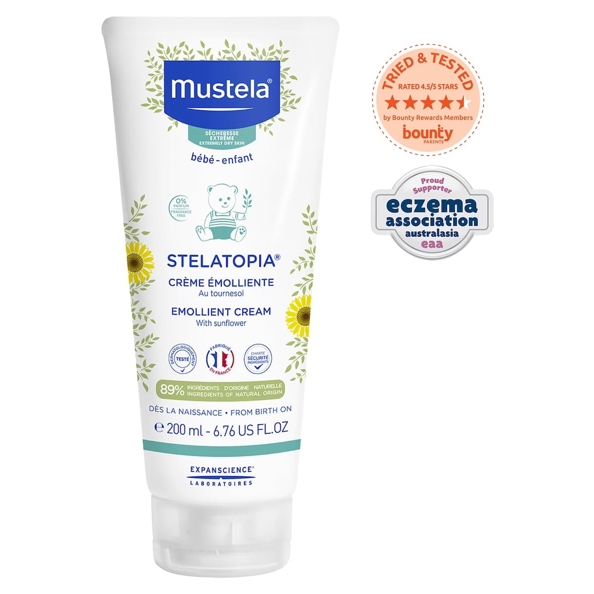 Thumbnail Mustela Stelatopia Emollient Cream 200Ml