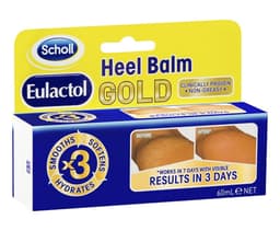 Scholl Eulactol Heel Balm Gold 60Ml