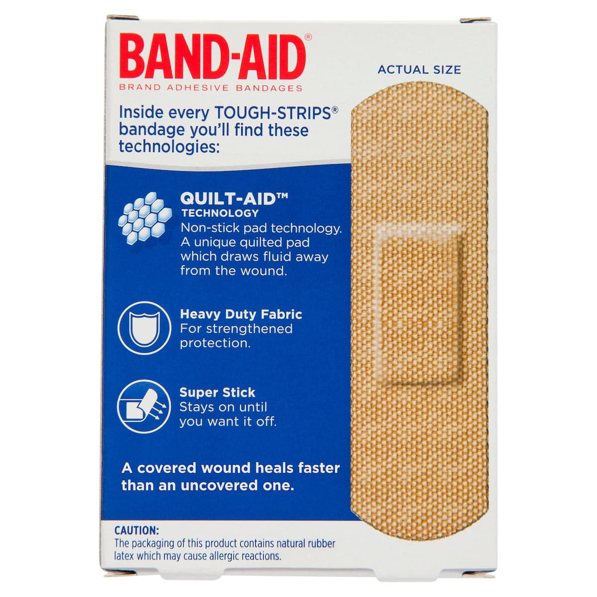 Thumbnail Band-Aid Tough Strips 40 Fabric Strips