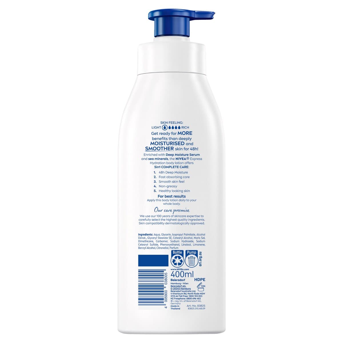 Thumbnail Nivea Express Hydration Body Lotion 400Ml