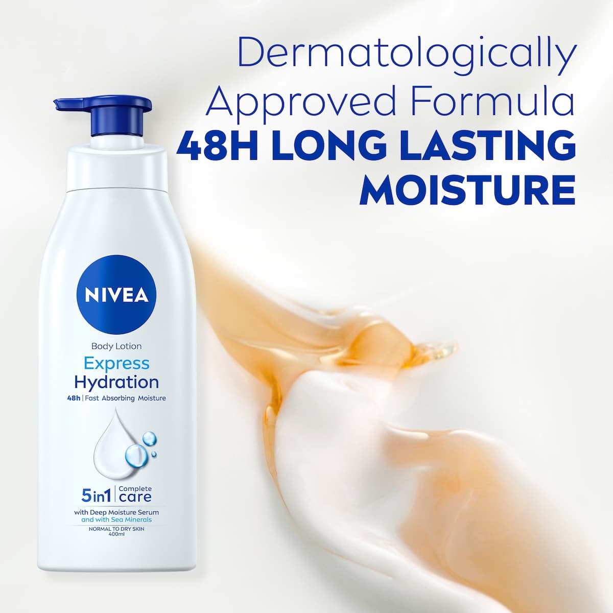 Thumbnail Nivea Express Hydration Body Lotion 400Ml