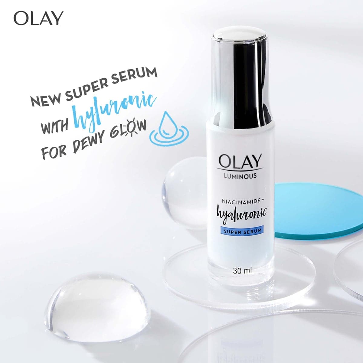 Thumbnail Olay Luminous Niacinamide + Hyaluronic Face Super Serum 30Ml