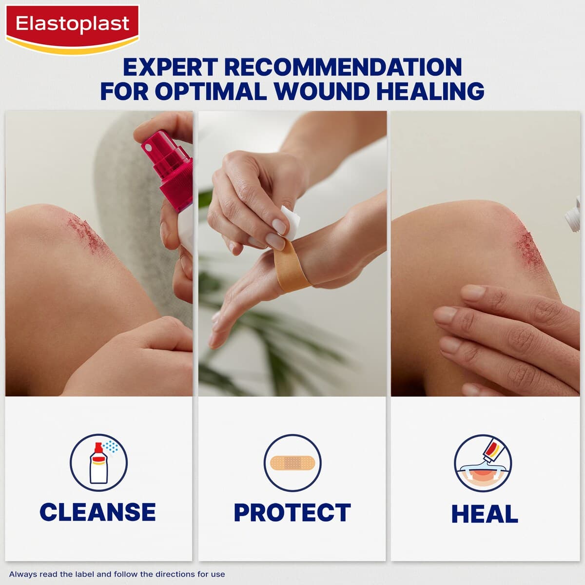 Thumbnail Elastoplast Green & Protect Wound Dressing 6Cm X 1M